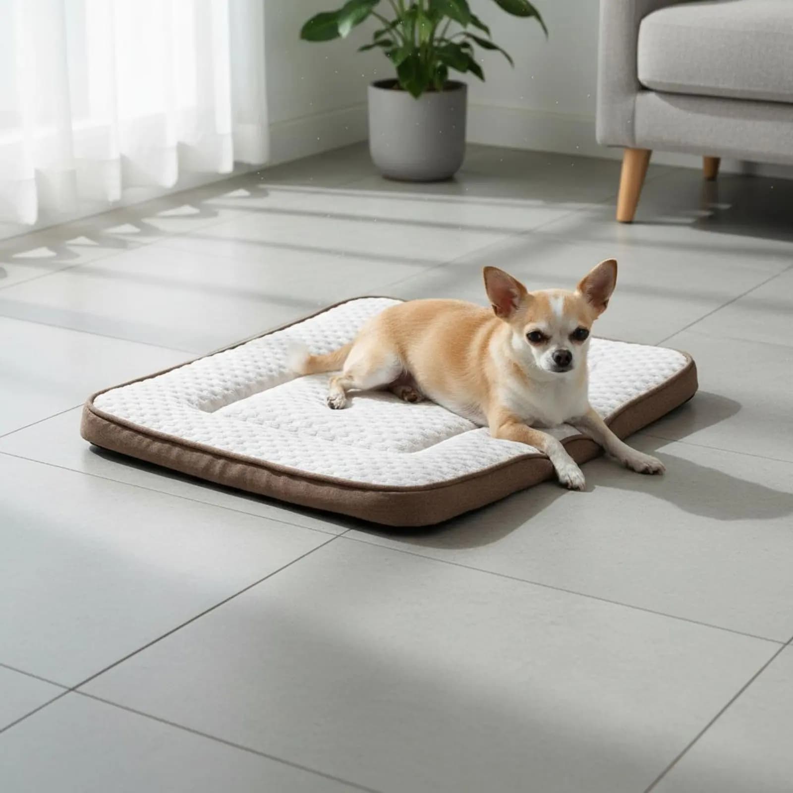 Tappetino Refrigerante per Cani, Traspirante, Delicato sulla Pelle, per Tutte le Stagioni, per Gatti, Estivo, da Interno