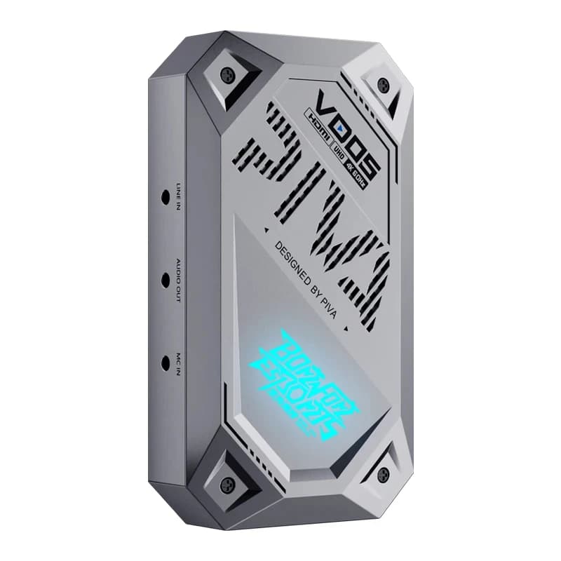 Piva 4K 60Hz USB 3.0 Video Audio Game Capture Card Sound Recording for OBS Capturing Live Broadcast