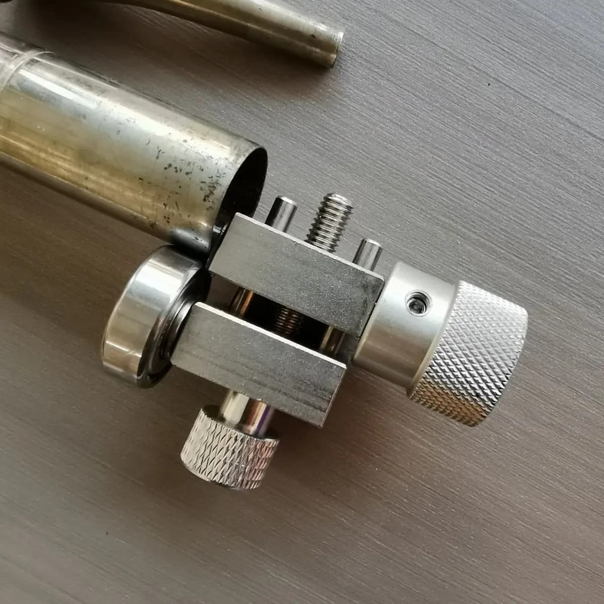Handmade Brass Instrument Repair Tools for Flute Saxophone Mouthpiece Interface Thinning Metal Skin Tool