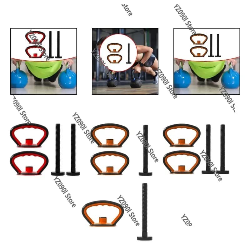 Impugnatura Multifunzione per Kettlebell, Comoda e Portatile, Impugnatura Sostitutiva per Allenamento Fitness Indoor