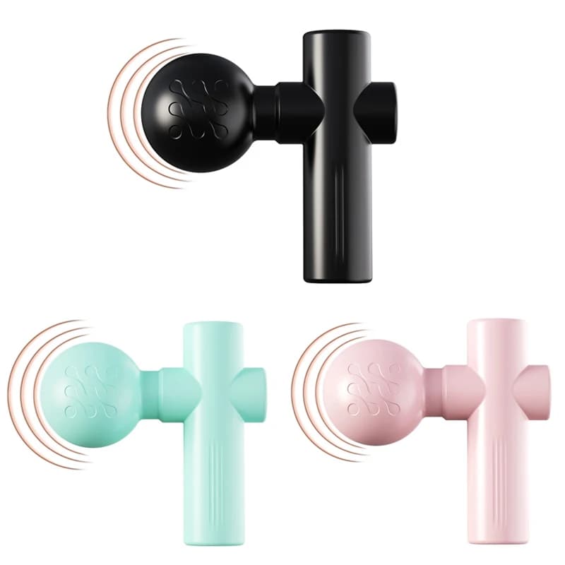 2026 New USB Mini Massage Gun Fascia Machine Muscle Relaxation Vibrating Gun Rod Massage Fitness Equipment Neck Grab Fascia Gun