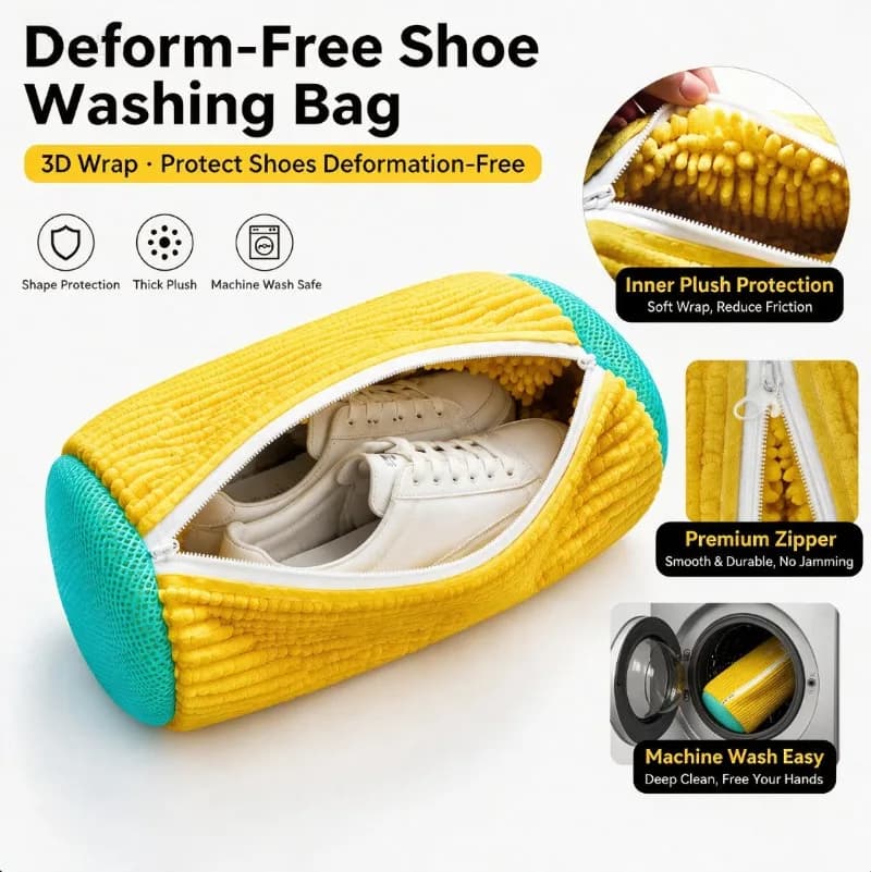 Shoe Washing Storage Bag, Household Anti-deformation Shoe Care Bag, Lazy Machine Wash Shoe Laundry Bag