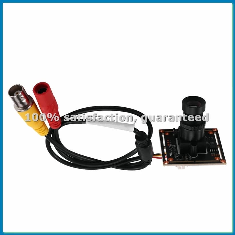 Modulo Telecamera CCTV Analogica 1200TVL 5MP con Lente da 25mm per Microscopio Fai-da-Te, Telescopio, Telecamera per Auto, Videocitofono PAL-A09I