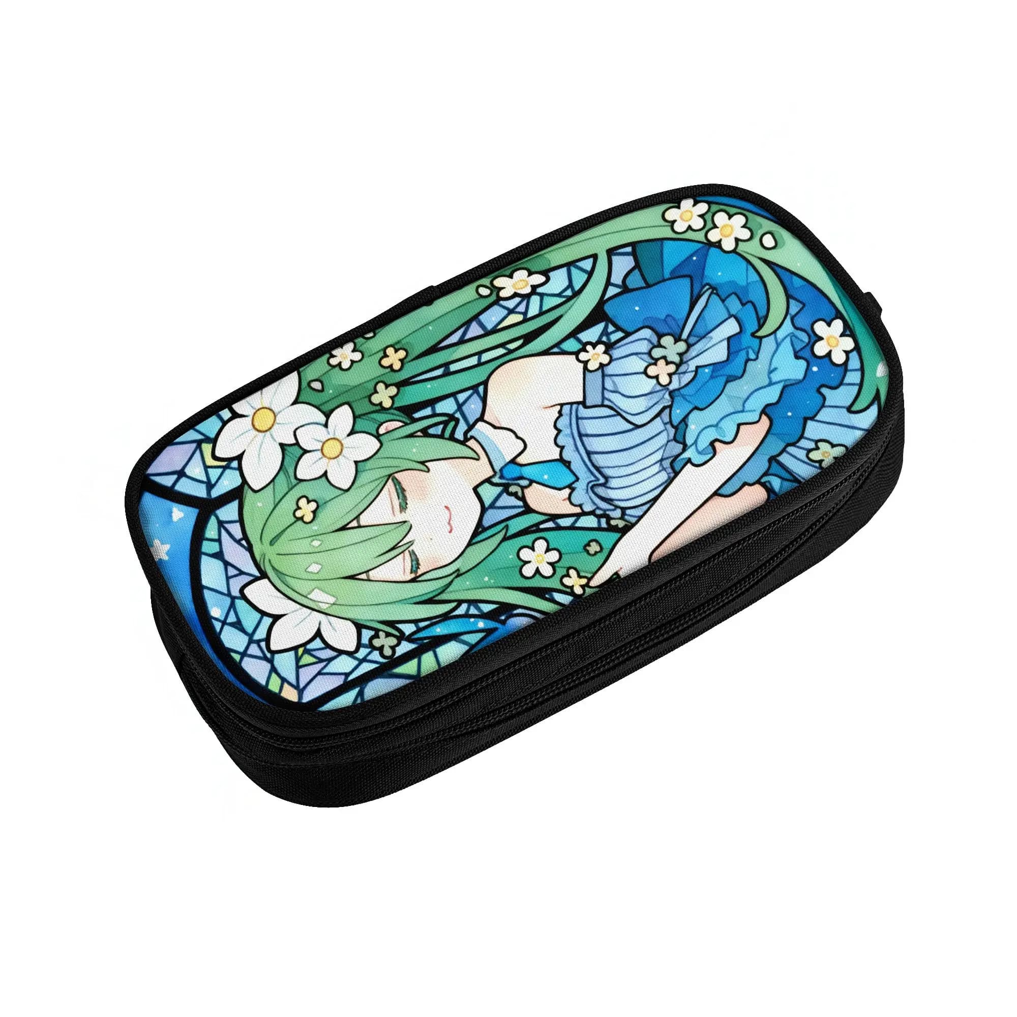 Astucci Personalizzati Kawaii H-Hatsunes per Ragazze e Ragazzi, Borsa Portapenne Grande Vocaloid Mikus, Scatola per Cancelleria