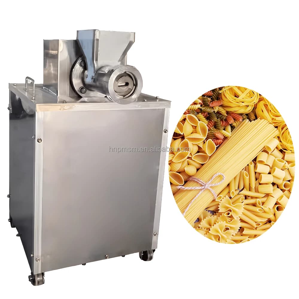 Nuova tecnologia Pasta Noodle Making Machine Noodles di riso Estrusore Spaghetti Vite Pasta Macchina per la linea di produzione di pasta Fabbrica
