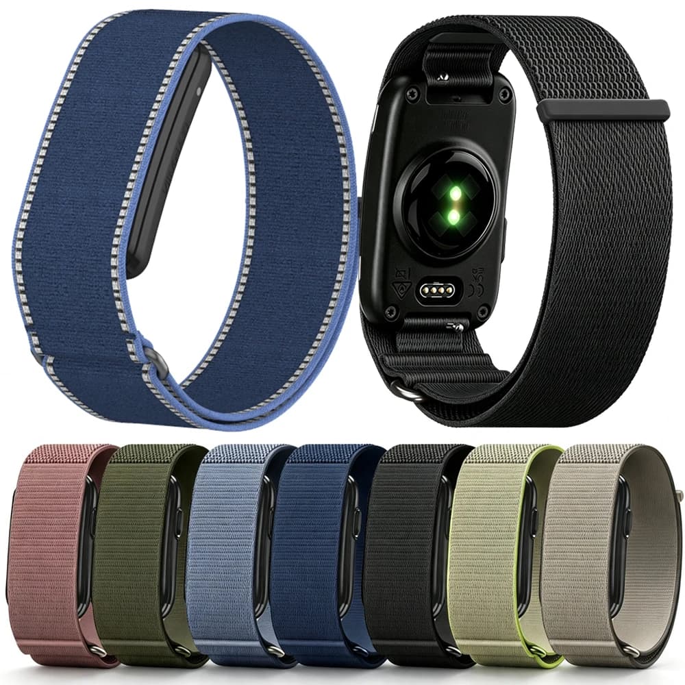 Nylon Loop For Garmin CIRQA Smart Band Replacement Strap Adjustable Wrist Upper Arm Bicep Bracelet For Garmin CIRQA Accessory