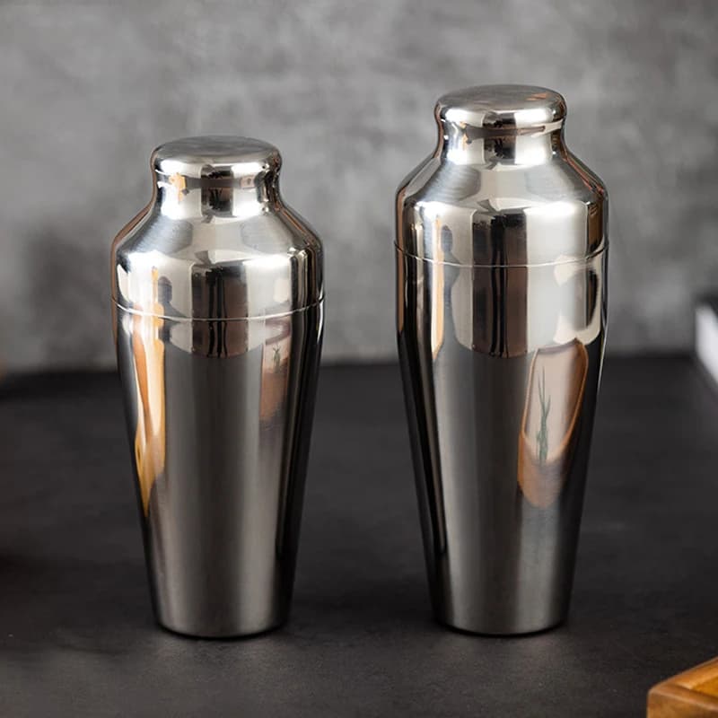 Vendita calda Boston Shaker Logo personalizzato Accessori per aste in acciaio inossidabile Barman Baronet Cocktail Shaker