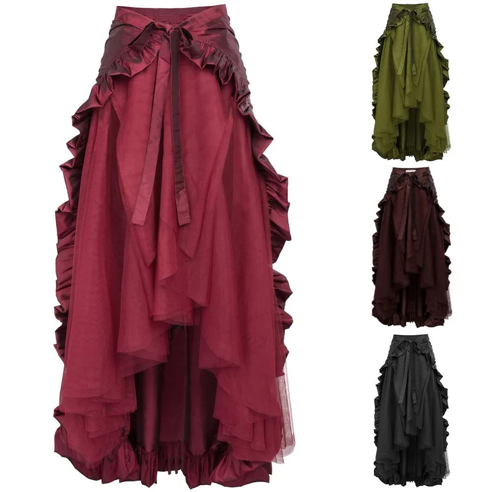 Long skirts of large size Halloween costumes for party shows