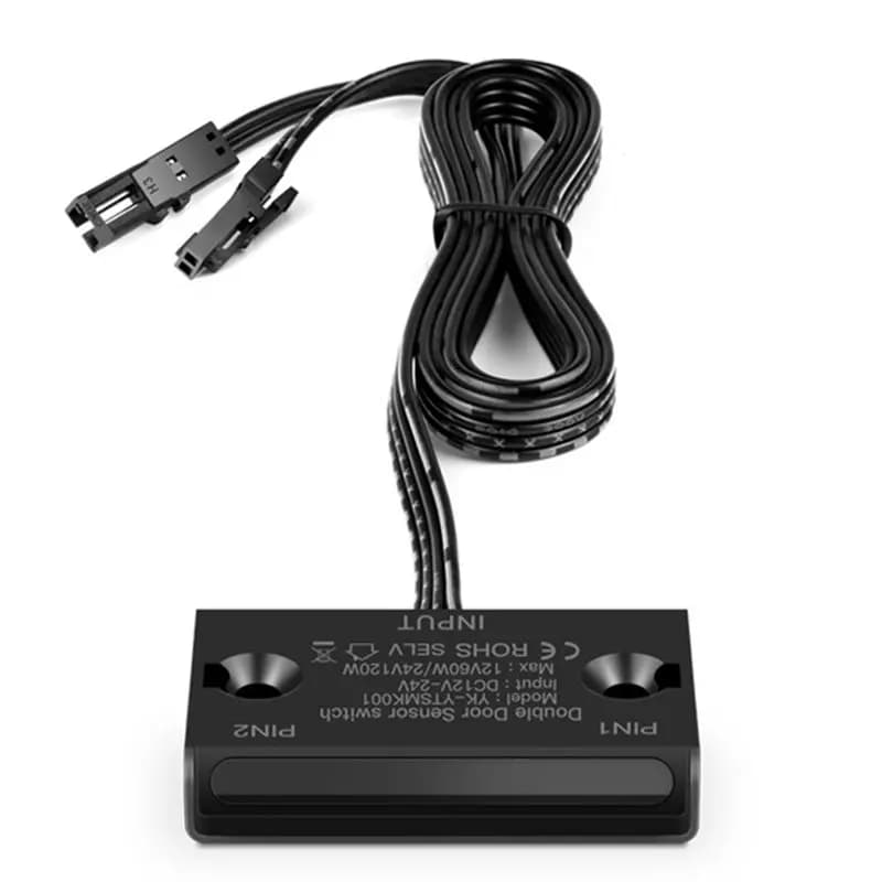 【ALLOWANCE】Per Striscia LED/Bar Luce Interruttore di Controllo del Sensore Porta Dell'armadio DC12V-24V Induzione Doppio Lato Per Armadio Armadio Cupboa