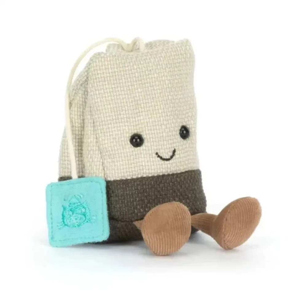 Bustina di tè in edizione limitata Bambola di cartone animato Gatto Cane Giocattolo interattivo Compleanno Natale Halloween Pet Girl Gift S