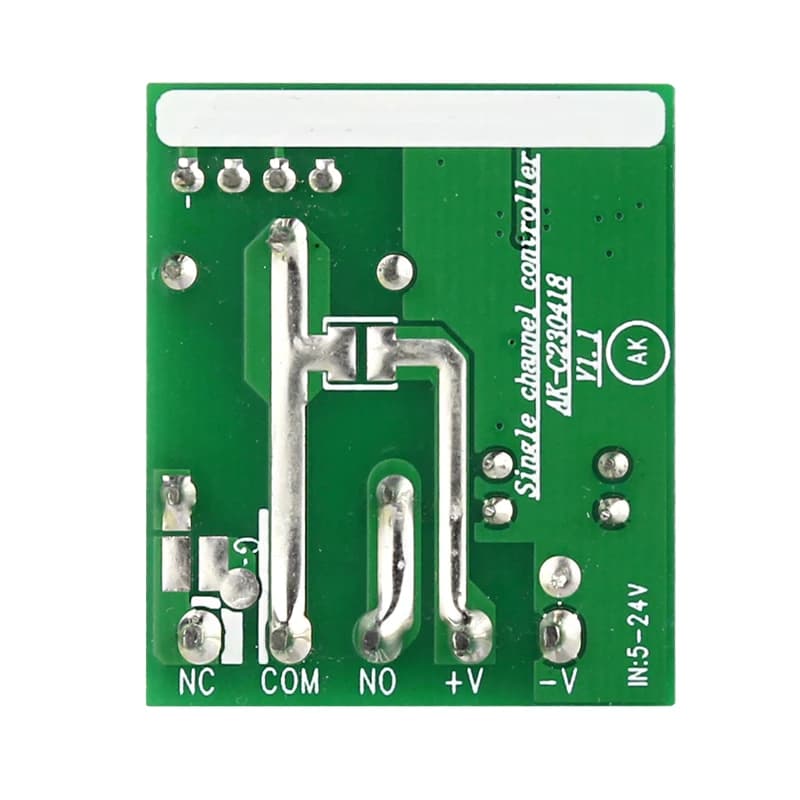Universale DC5V 9V 12V 24V mini telecomando senza fili interruttore sistema ricevitore + trasmettitore illuminazione serratura elettrica