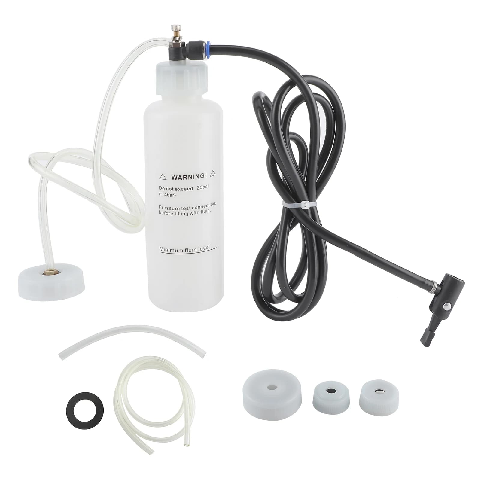 Auto Brake Auto Brake Pulse Brake Vacuum Brake Brake for Car Fluid Drain Kit Vacuum Pump 500ml Air Powered Tool