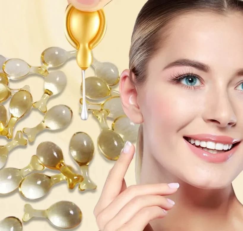 Vitamin E Capsules for Face Hair Whitening Essence for Skin Lentiggine Illumina Repair Siero Face Moisturizing 20/50/100 capsules
