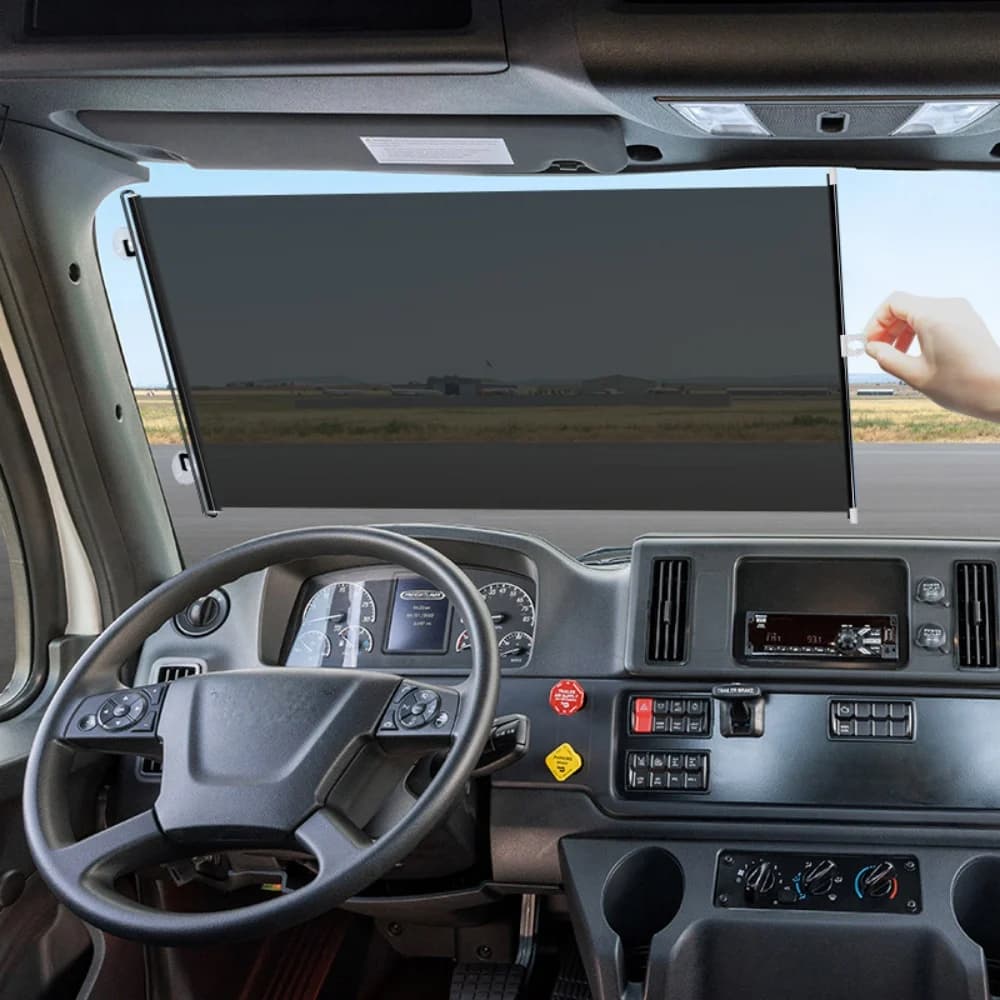 Parasole Auto Avvolgibile Automatico, Tendina Parasole Anteriore, Tenda Termoisolante, Tendina Parasole per Auto