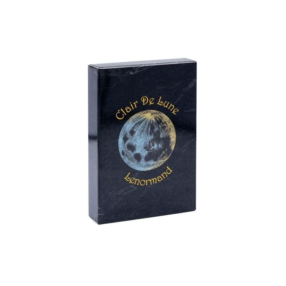 Carte Clair De Lune Lenormand 38 pezzi 9*6 cm
