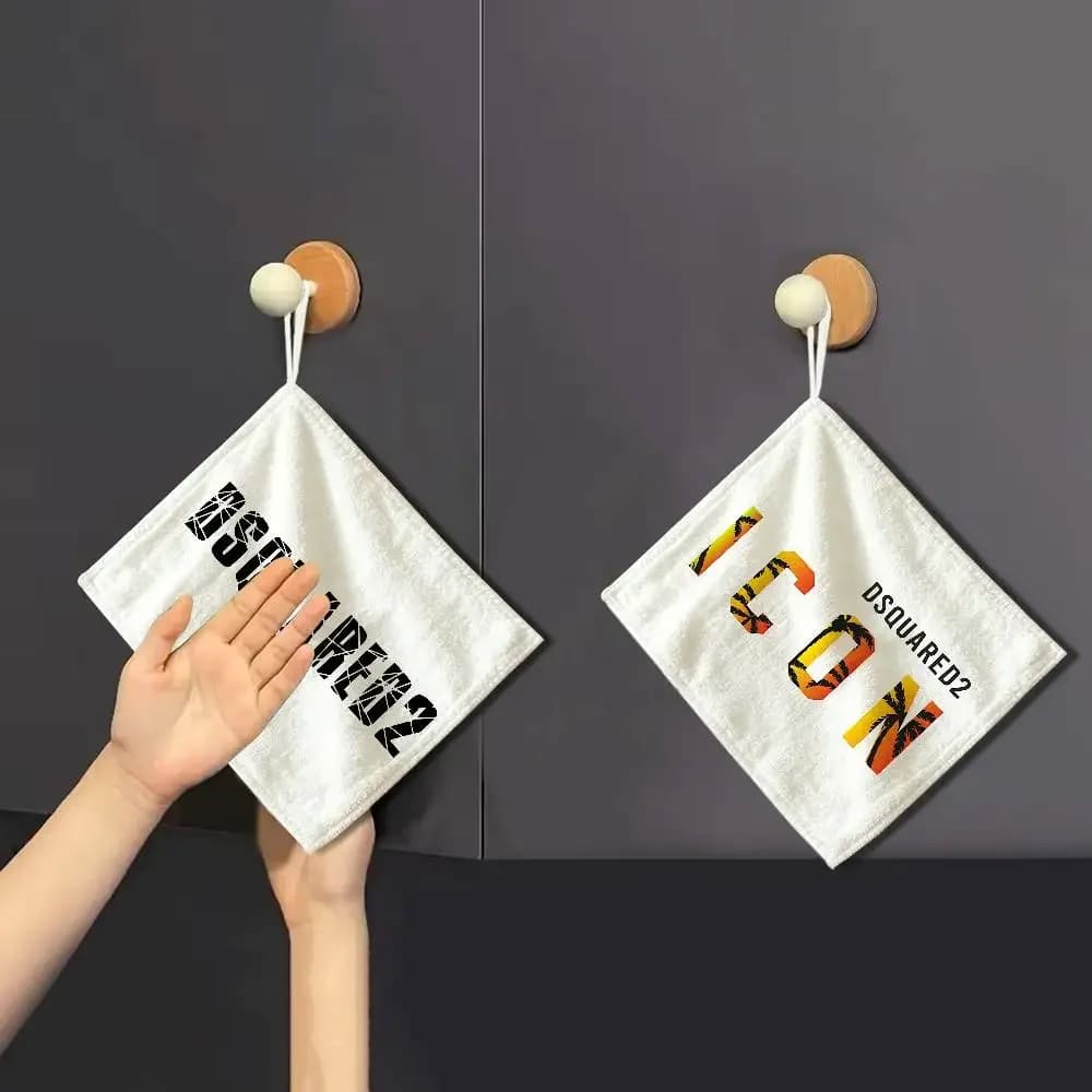 Design D-d-dsquared2S Asciugamano da cucina in poliestere e cotone, panno assorbente per asciugare le mani, per la pulizia quotidiana e l'asciugatura