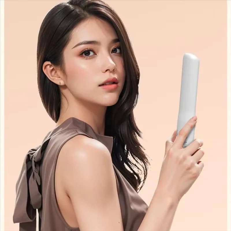-AT52 Mini hair plate and curler Mini hair plate and curler Styler for double purpose hair