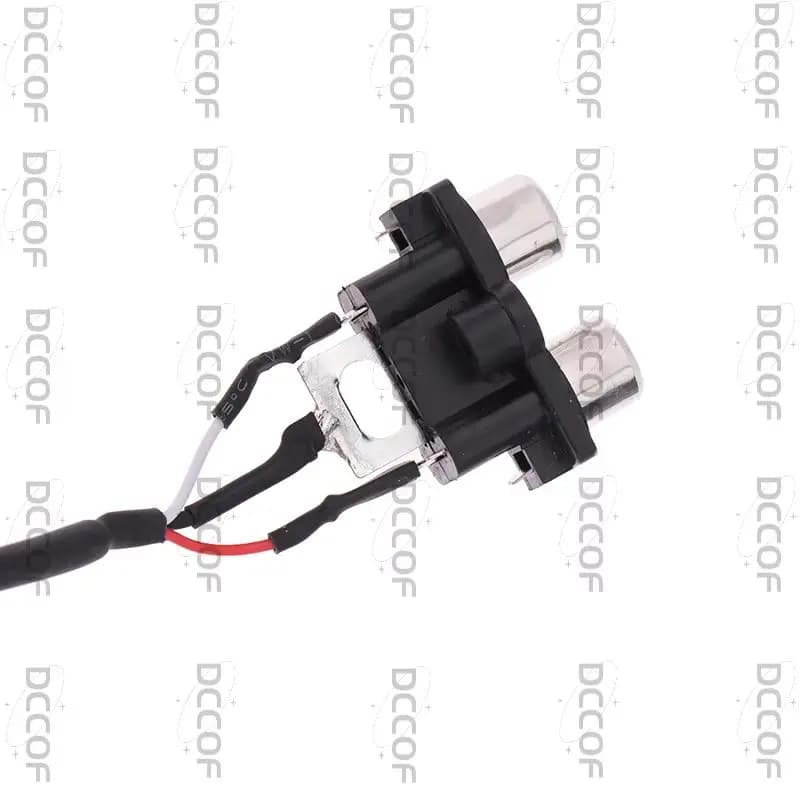 3 PIN audio signal cable from 2 to XH2.54 mm 30 cm wide audio interface for amplifier panel - Audio input socket