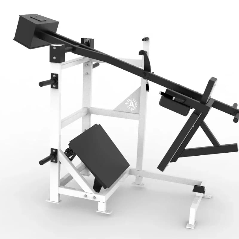 Macchina per body building a pendolo con attrezzatura da palestra caricata a piastra per uso domestico e uso commerciale