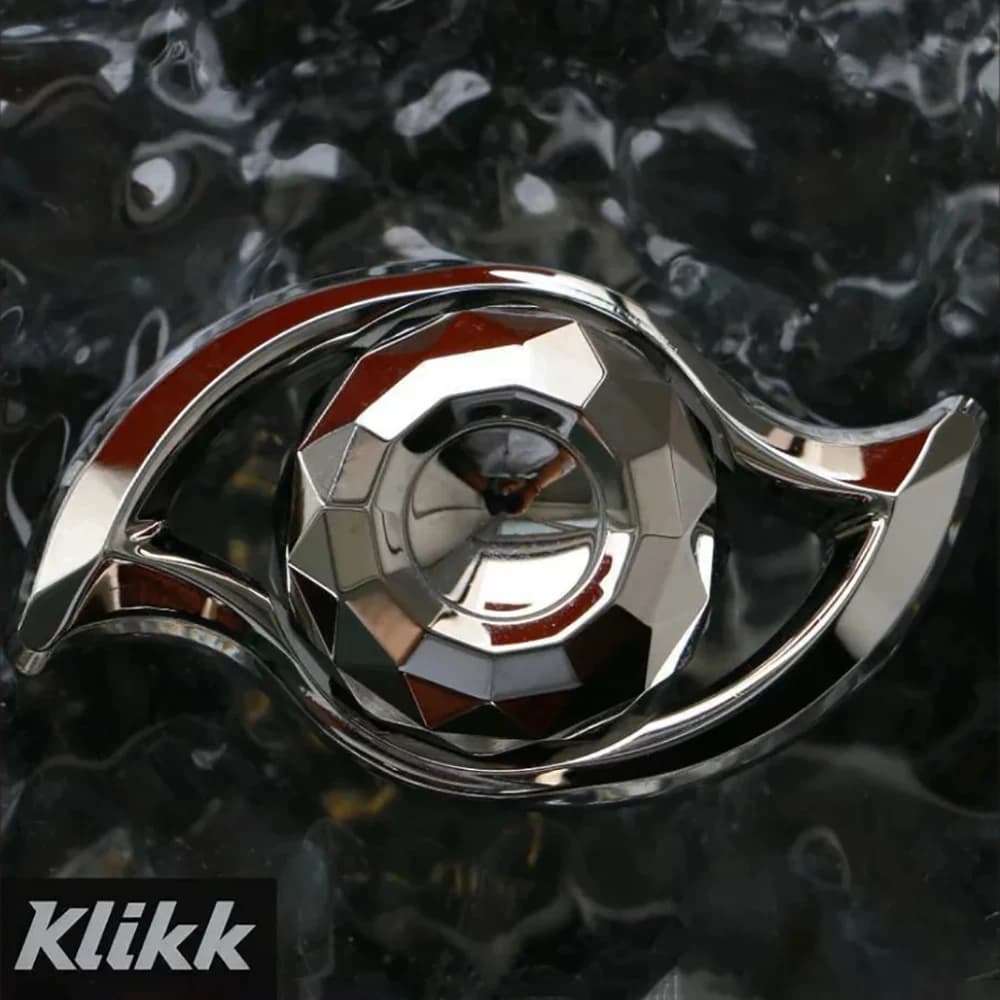 Klikk EDC Goddess Tears Fidget Spinner in acciaio inossidabile, giocattoli antistress per adulti, accessori da scrivania per ufficio, gadget per alleviare l'ansia