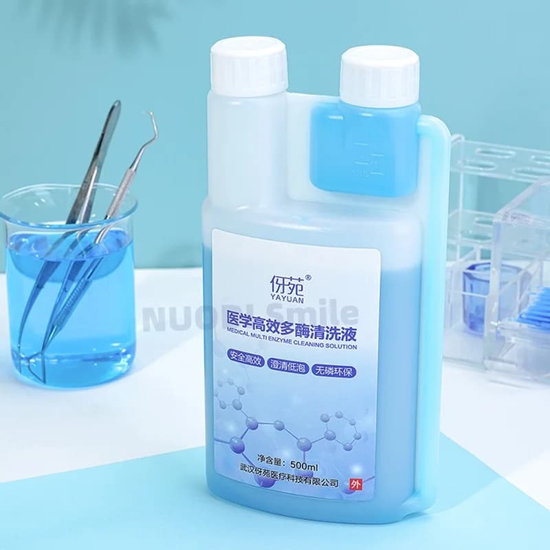 Dental materials Medical solution for multi-enzyme cleaning Agent Oral instrument Multi-enzyme concentrated detergent Safe and efficient