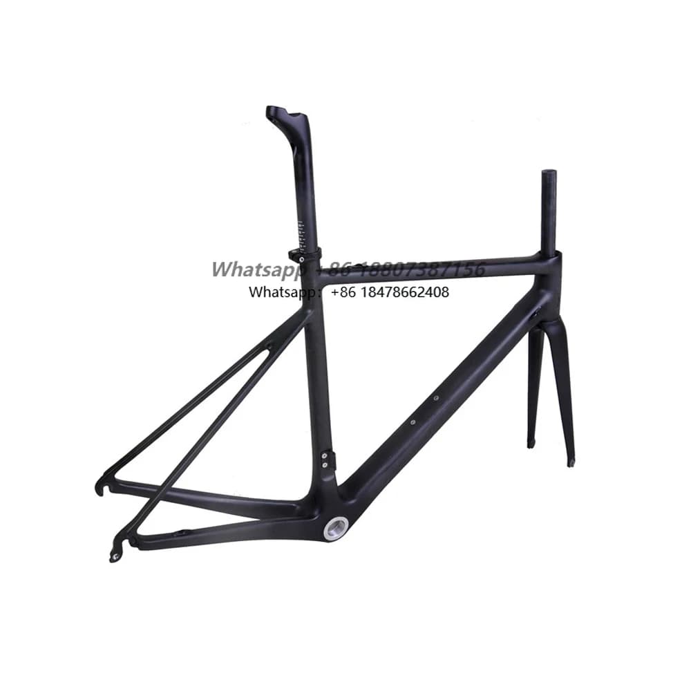 Telaio per Bicicletta da Strada in Carbonio Giapponese OEM Baolijia, Super Leggero 904g, Modello R02