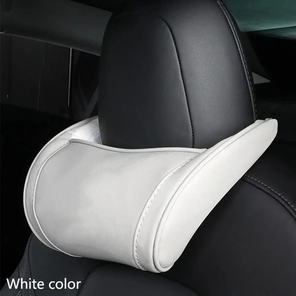 Soft Breathable Car Headrest Cushion Slow Rebound Memory Foam Neck Pillow Uses For Universal Auto SUV Truck Travel