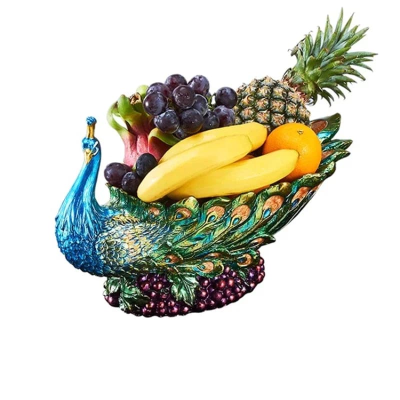 Piatto per frutta, piatto per frutta secca da soggiorno, ornamento decorativo da tavolo, contenitore per la casa
