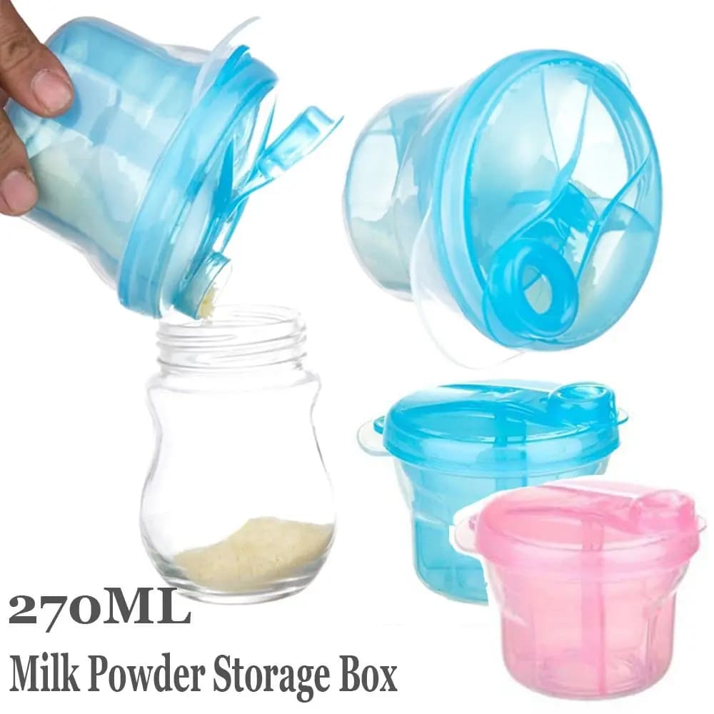 Portable Snack Box Dispenser Baby Food Container Food Container Food Container Powder Milk Container Baby Travel Bottle