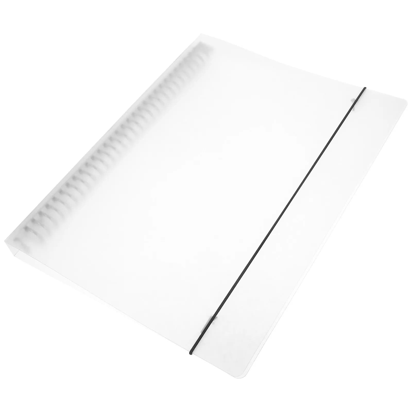 Copertina Trasparente in PP per Quaderni a Fogli Mobili, Diari, Agende, Diari di Viaggio, Estetica Scolastica, Facile da Pulire