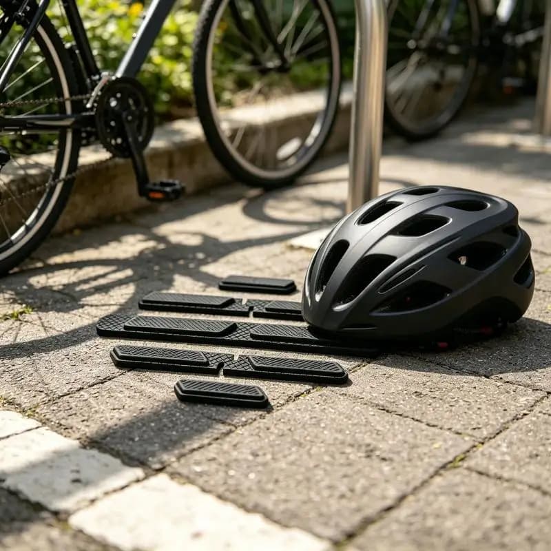Bike Helmet Pad Padding Universal Bicycles Replacement Silicones Pad Padding Cushions Mats for Bike Cycling Motorcycles Helmet