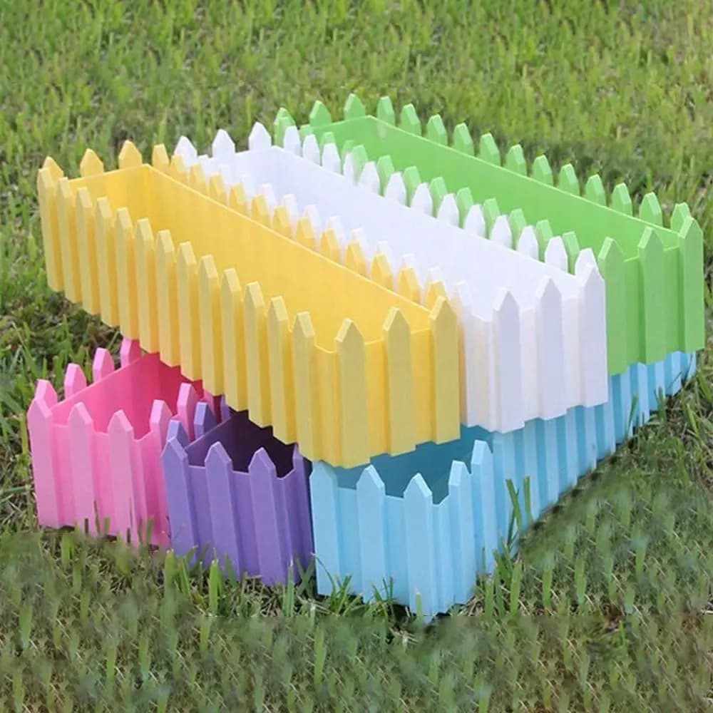 Rectangular fence flower pots Plant seed trays Reusable flower pots for oily plants Garden accessories
