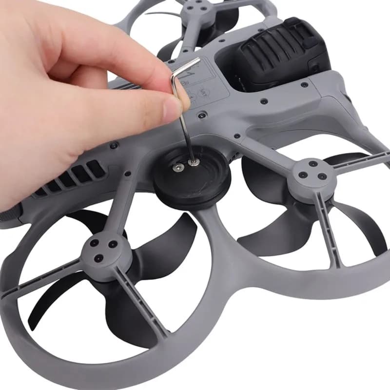 Y43A - Supporto per Localizzatore Airtag 1/2 per DJI AVATA 360, Staffa di Montaggio Anti-Smarrimento per Tracker, Fibbia per Drone