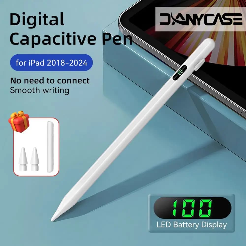 Per iPad Stilo Matita Display Power Pen per iPad Mini 5/6 6/7/8/9/10 Gen Air 3/4/5 Pro 11/12.9 per prodotti Apple Post-2018