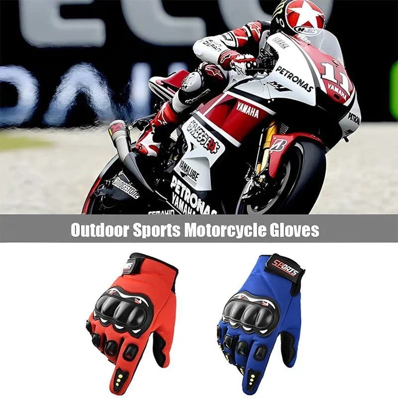 ​ ​ Guanti da equitazione estivi per moto - Guanti tattici touchscreen con nocche rigide e traspiranti per moto da cross ​ ​