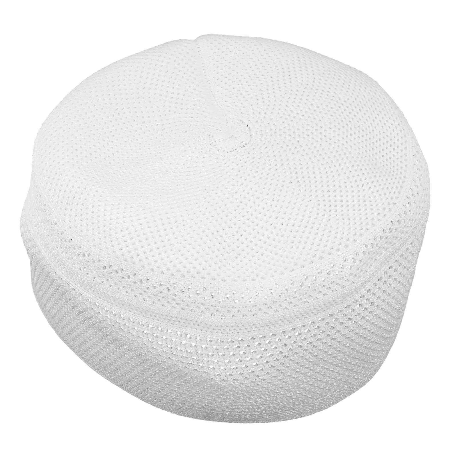 Men Muslim Prayer Hat Solid Breathable Eid Hajj Islamic Skull Cap Arabian Prayer Headwear Beanie Muslim Hat