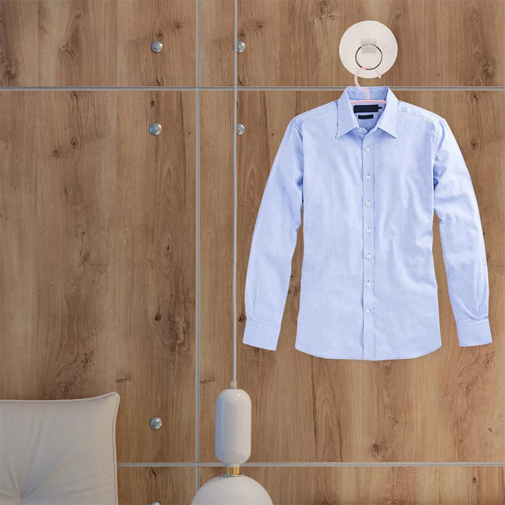 6 Pezzi Ganci Trasparenti a Ventosa in Gomma Resistente con Anelli Portachiavi in Metallo per Appendere Chiavi, Decorazioni, Cucina, Bagno, Ufficio, Pareti