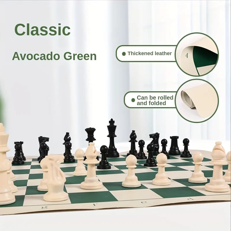 Chess Mat Chess Chess Pieces Adult Chess Intelligence Plastic Chess Character Championship Game