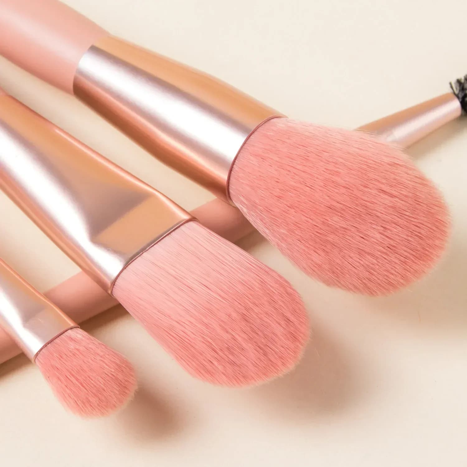 Set di Pennelli Professionali per Trucco, 8 Pezzi, Pennelli per Fondotinta, Ombretto, Correttore, Cipria, Strumenti di Bellezza Cosmetici