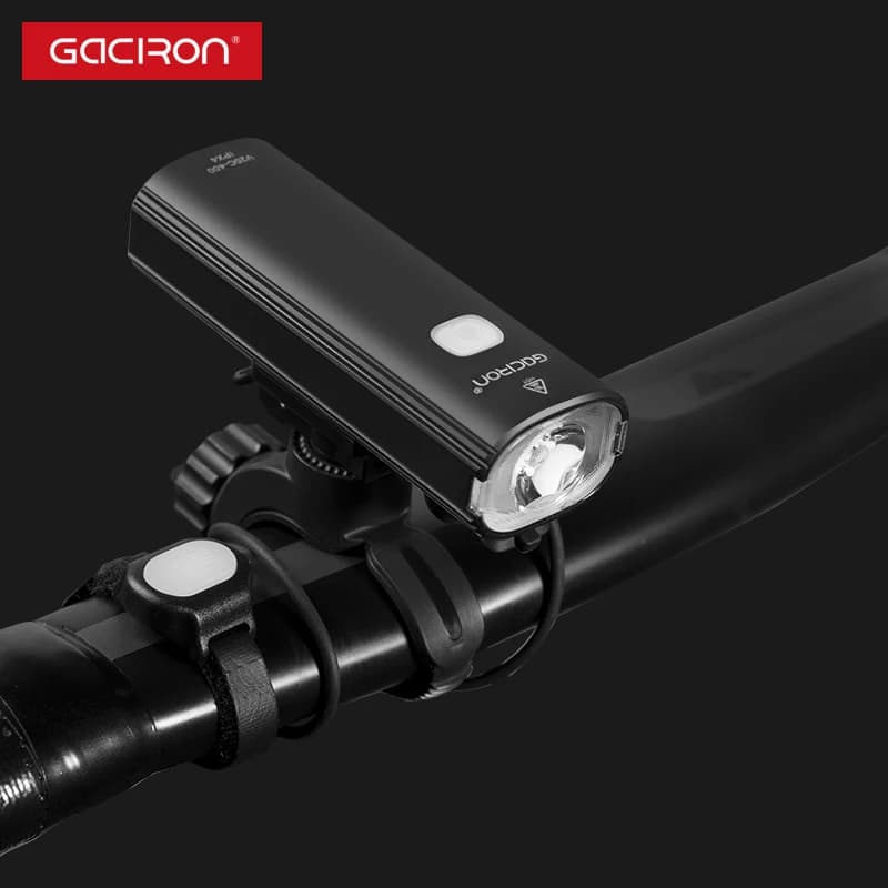 Gaciron Bicycle Light V20C Rechargeable USB Accessories 400lm Front Bicycle Light Helmet Light Handlebar Light Waterproof Bike Light