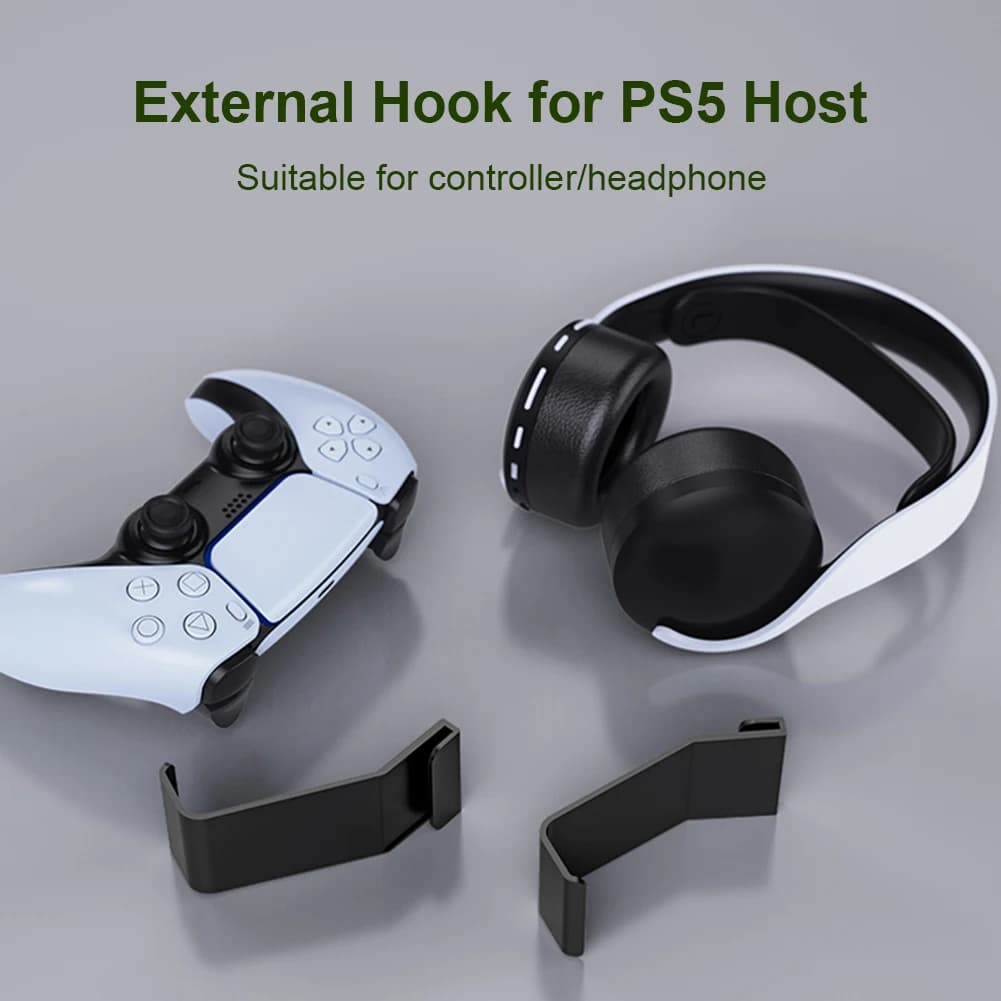 2/4pcs Controller Holder Hook Headphone Headset Stand Hanger Gaming Headset Stand Earphone Display Rack for PS5 Accessories