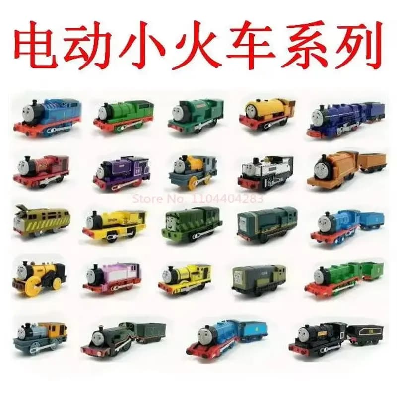 Modellino Treno Thomas e Amici in Scala 1:43, Locomotiva Magnetica in Lega, Toby Emily Petcy Duck, Giocattolo Educativo per Bambini, Regalo