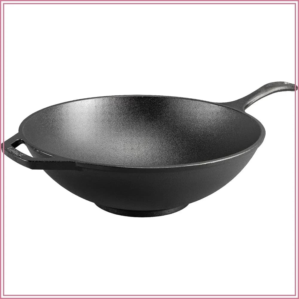12.5 Inch Carbon Steel Wok, Traditional Chinese Stir Fry Pan, Seasoned Nonstick, Chef Collection