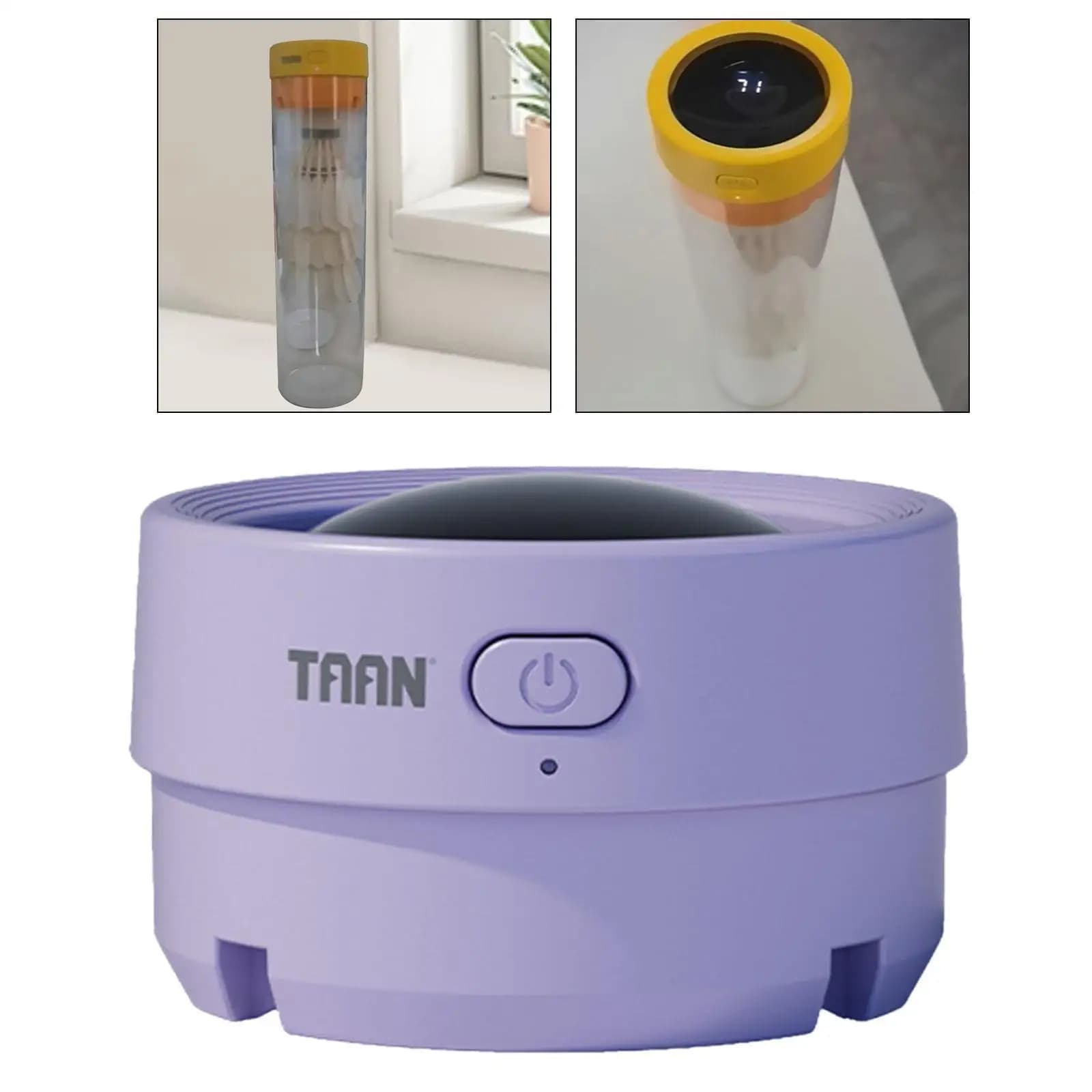 Badminton Machine Humidifier Maintenance Tool Compact USB Rechargeable Shuttlecock Steamer for Daily Drills