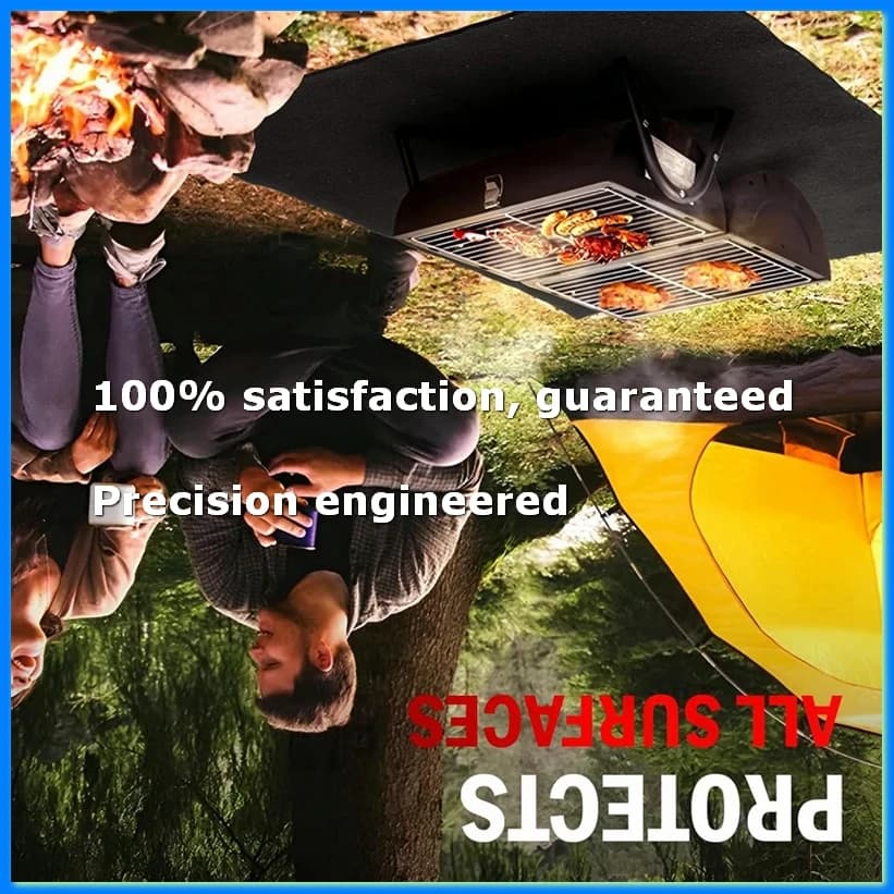 Carbon Felt Welding Blanket Fireproof 2 Packs 12 X 27Inch 1800℉ High Temp Insulation Pad, Brazing Heat Shield Mat-A79U