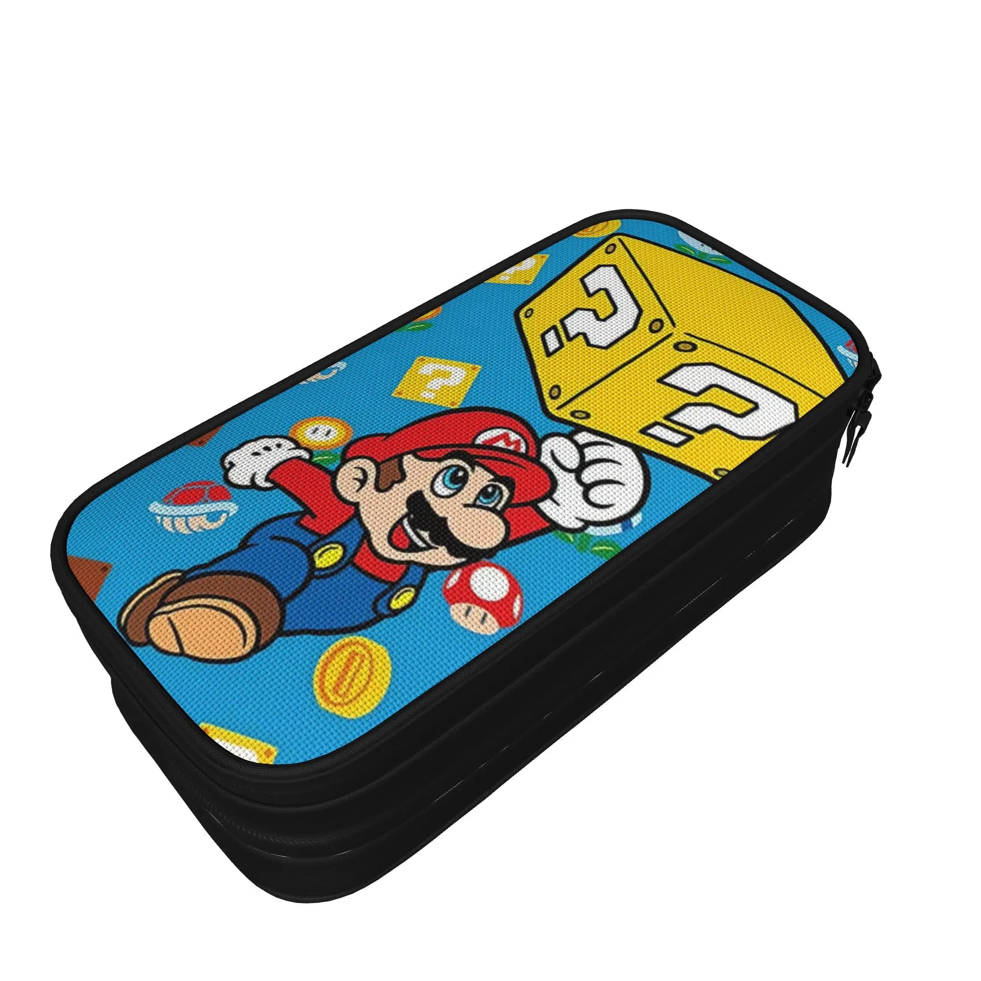 Astuccio Yoshi Mushroom Kingdom Plumber Bro, Nuovo Astuccio per Penne del Gioco di Mario, Borsa Portapenne Grande per Studenti, Forniture Scolastiche, Astuccio Portamatite