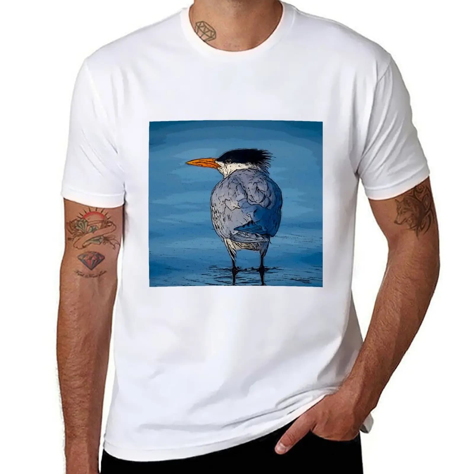 Tern reale! T-shirt a maniche corte Dry Fit per la corsa
