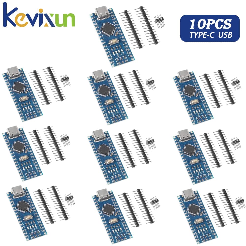 Mini / Type-C / Micro USB Nano 3.0 With the bootloader compatible Nano controller for arduino CH340 USB driver 16Mhz ATMEGA328PB