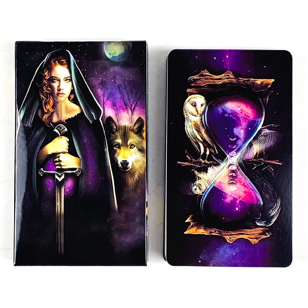 Carte Oracle Raccolta di famiglia Carte da gioco per il tempo libero Previsione Mazzo di divinazione Gioco di carte da gioco, Regalo di Halloween e Natale
