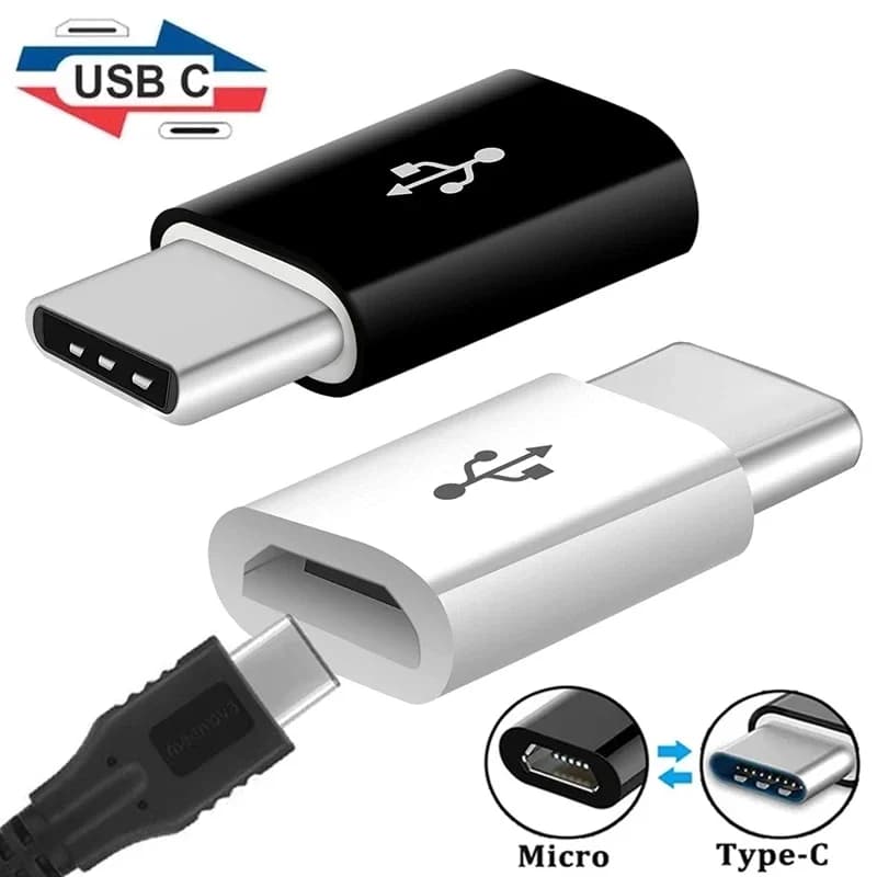 1/3/5Pcs convertitore adattatore da Micro USB femmina a tipo C maschio connettore da Micro-B a USB-C adattatore per cavo di ricarica accessori per telefoni